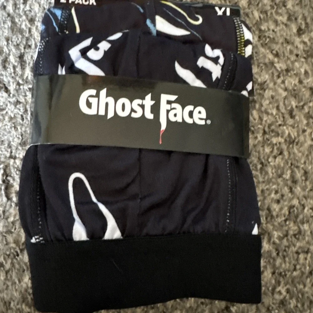 Men's Ghostface 2 Pack Boxer Briefs XL New